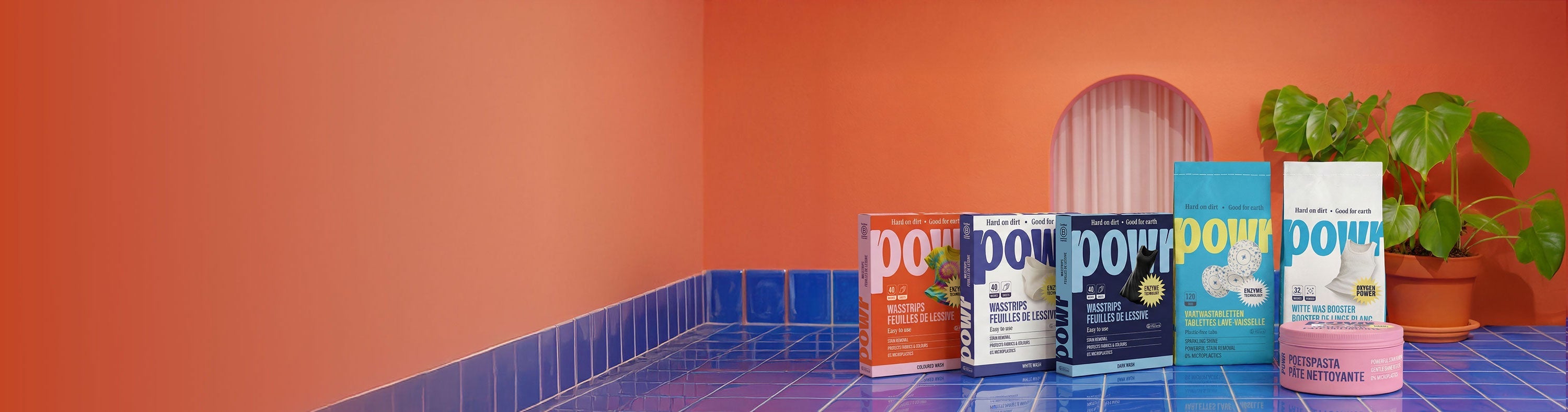 Wasstrips voor donkere was | POWR