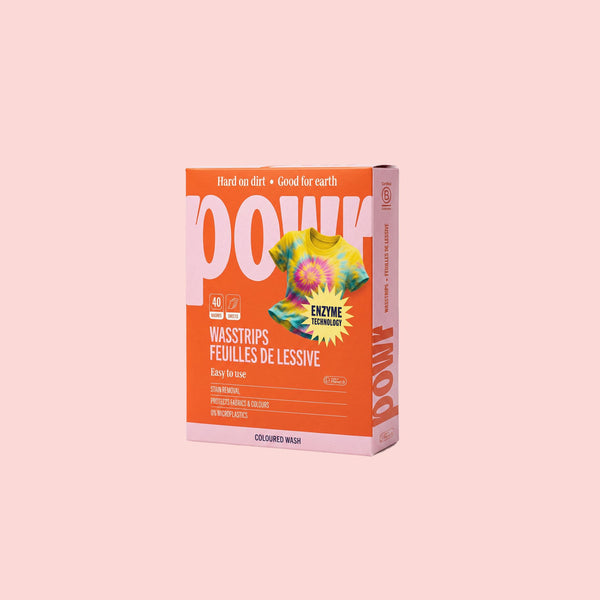 Wasstrips voor gekleurde was