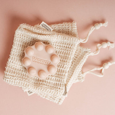 SAC POUR SAVON DE DOUCHE ET SHAMPOING