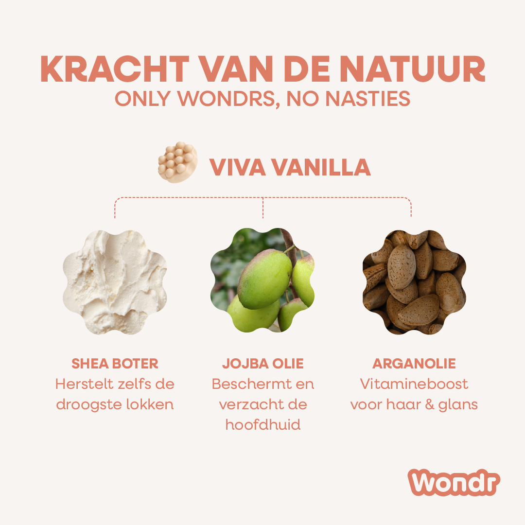 VIVA VANILLE | Shampoing solide