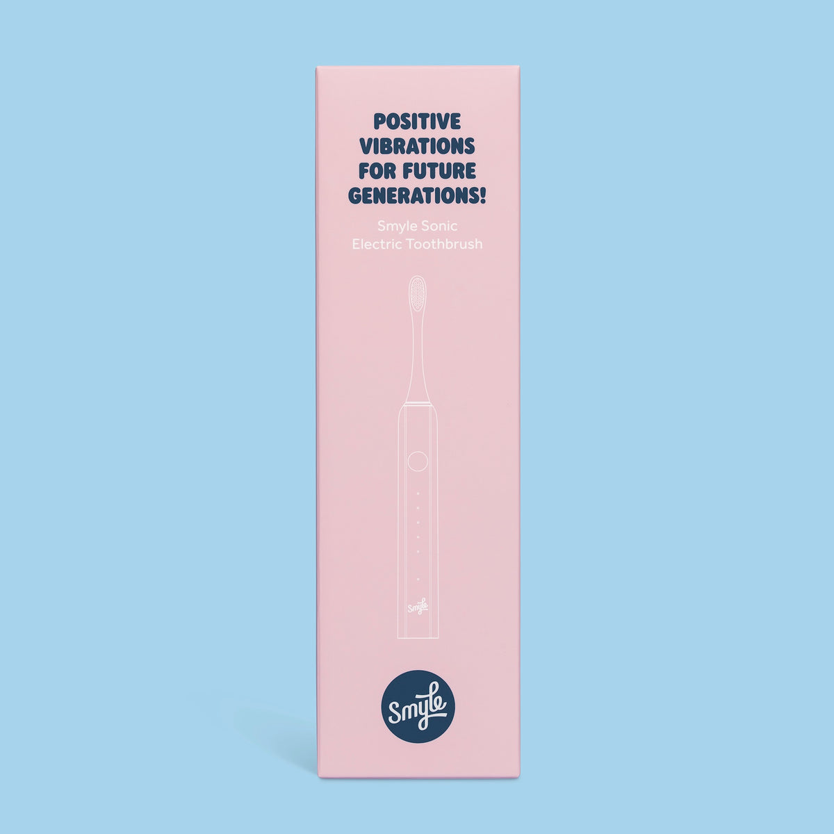 Smyle sonische elektrische tandenborstel - Baby pink