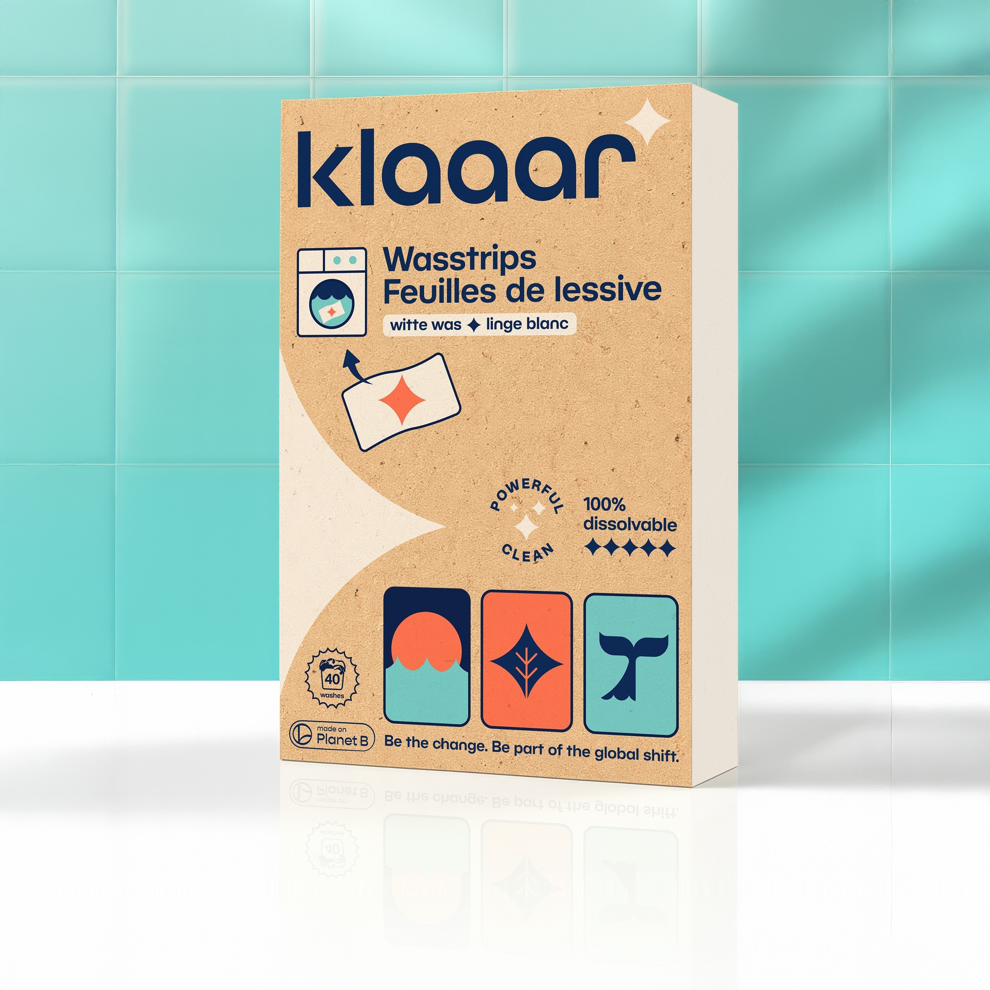 READY wax strips for white laundry | 2+1