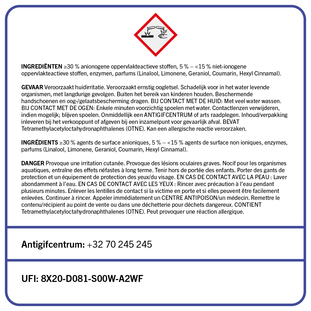 POWR Wasstrips voor witte was