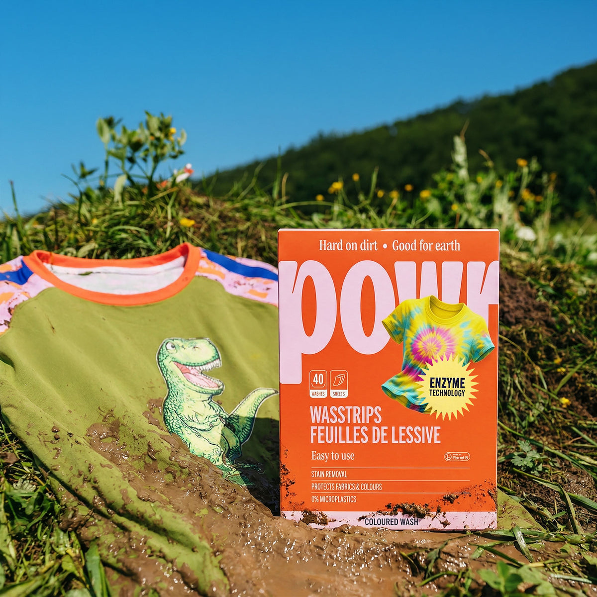 POWR Wasstrips voor gekleurde was