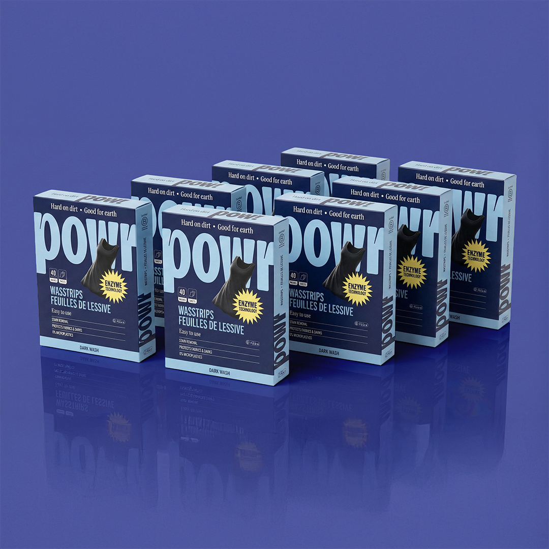 Jaarvoorraad Wasstrips voor donkere was | 8x40 wasbeurten