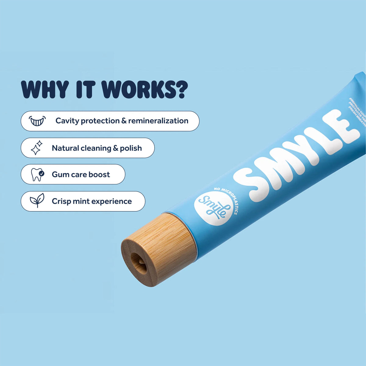 Smyle Tandpasta Tube Original | Freshmint met fluoride