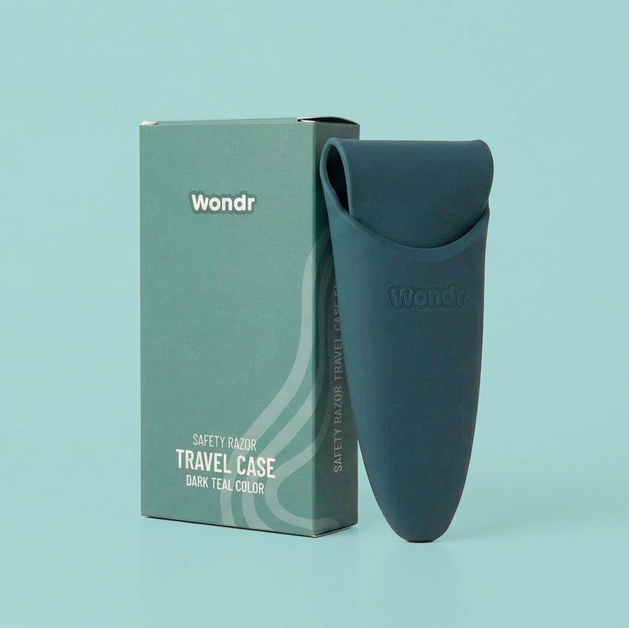 Safety Razor Travel Case - Dark Teal