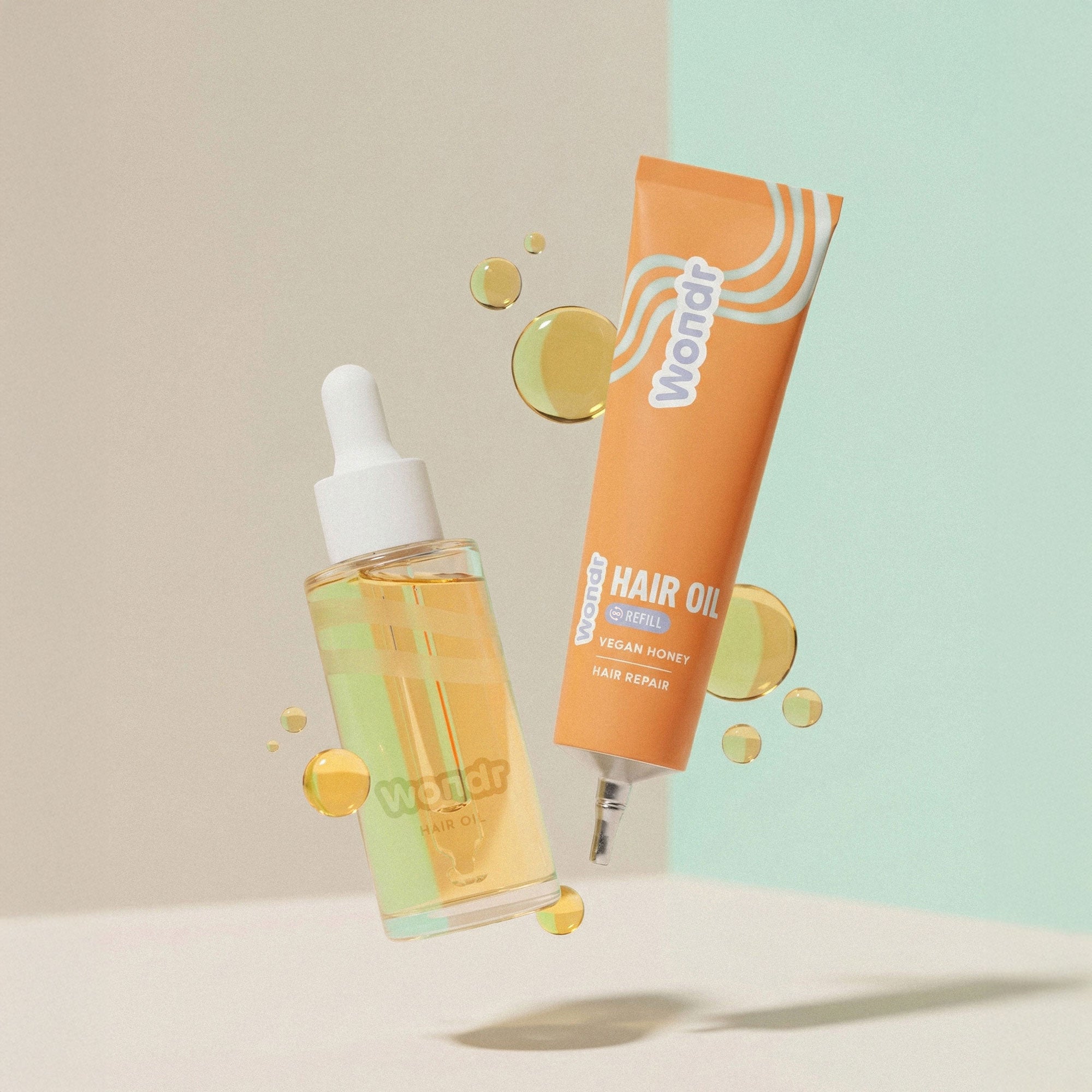 Vegan Honey Hair oil Refill | Anti-pluis & herstel