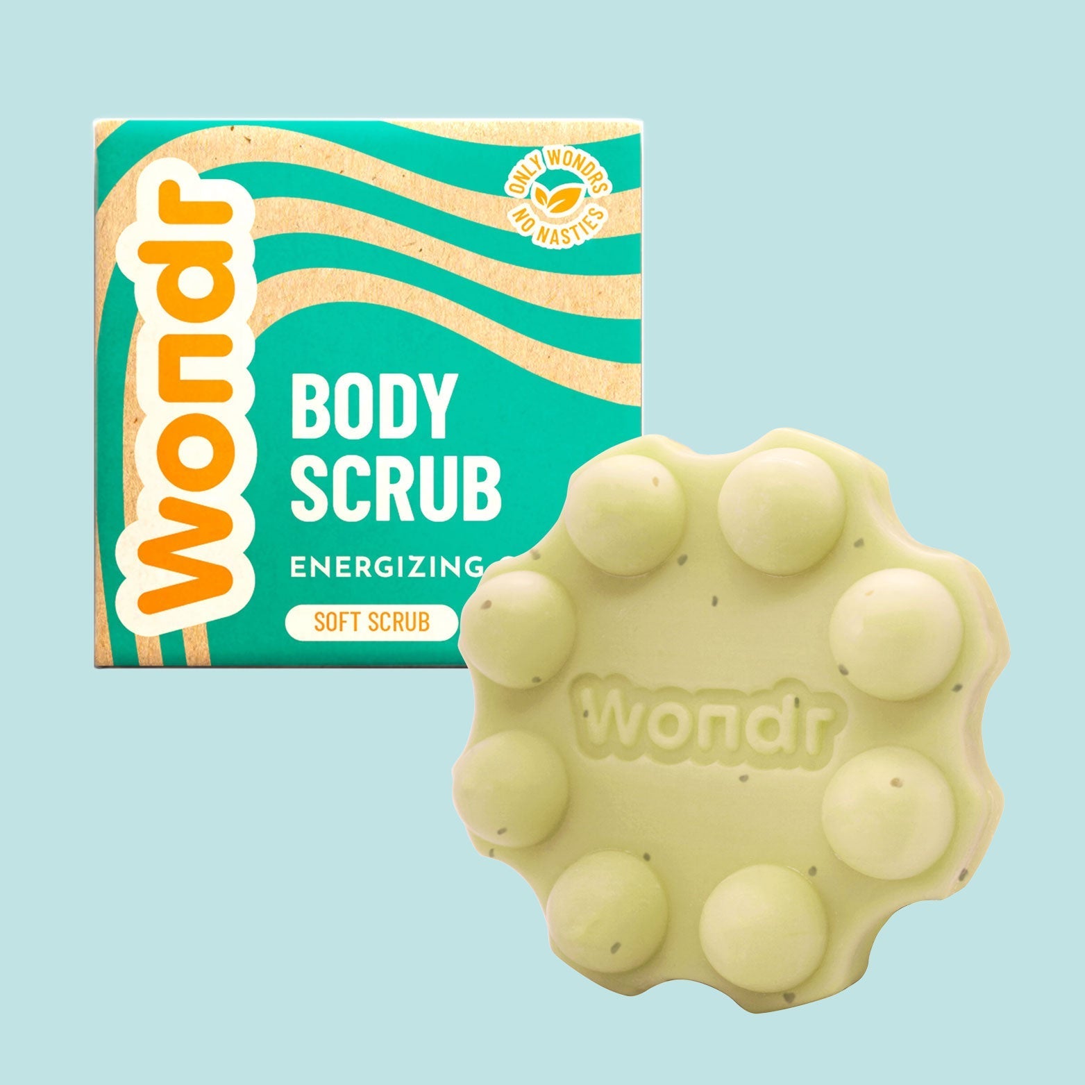 Energizing Ginger Scrub Bar - Vegan & Plasticvrij