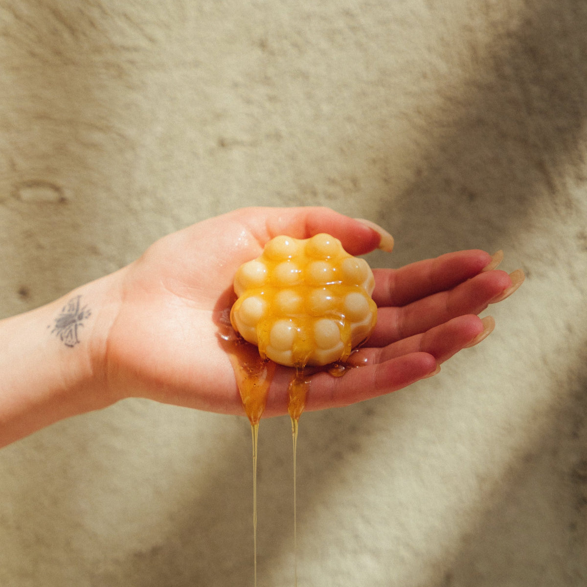 Vegan Honey Shampoo Bar — voor droog en beschadigd haar