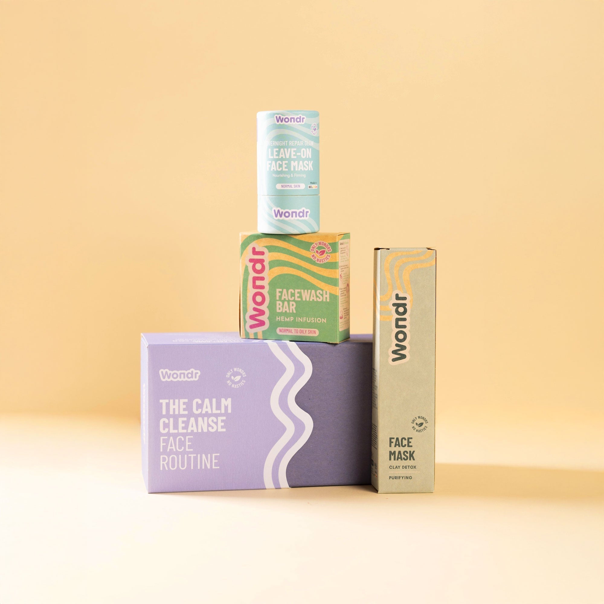 The Calm Cleanse Face Routine