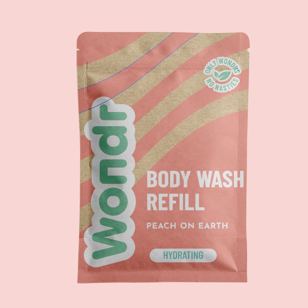 Peach on earth Body Wash Refill 1+1