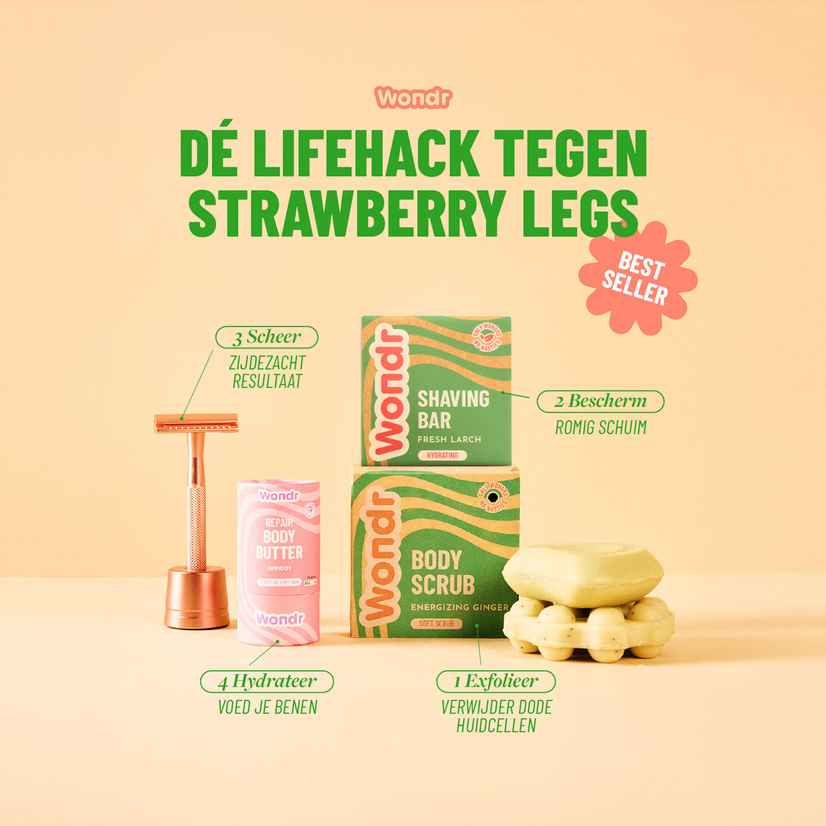 SHAVING MOMENT | WONDR bundel